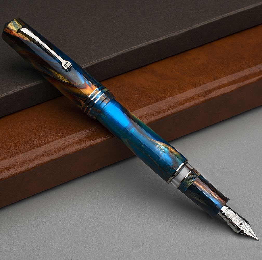 LEONARDO Momento Zero Collection 万年筆 Leonardo Momento Zero Grande 2.0 Stardust ST Fountain pen - Vulpen